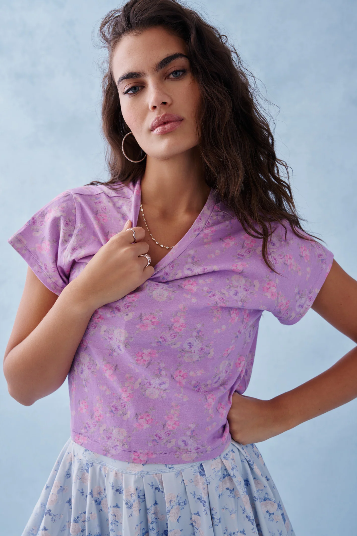 Rubin Cotton Cropped Tee - Mymoui