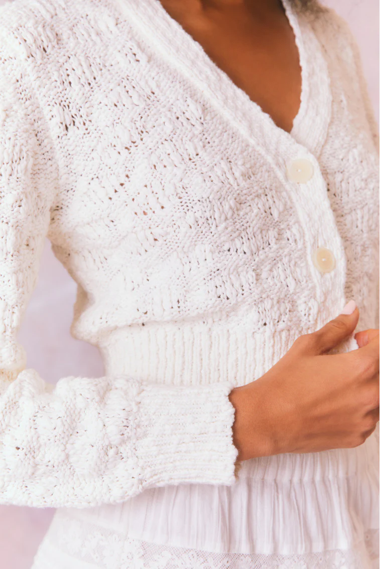 Hyacinth Knit Cardigan - Mymoui