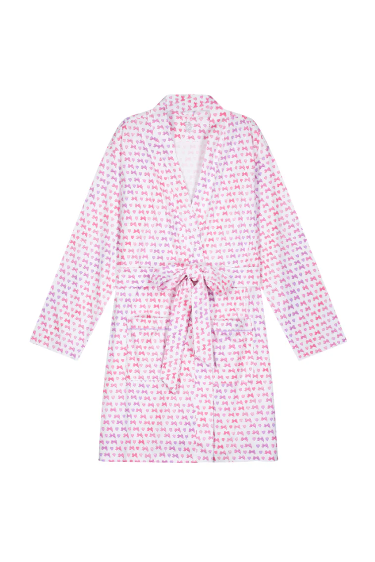 LoveShackFancy x Roller Rabbit Disco Bow Blake Robe - Mymoui
