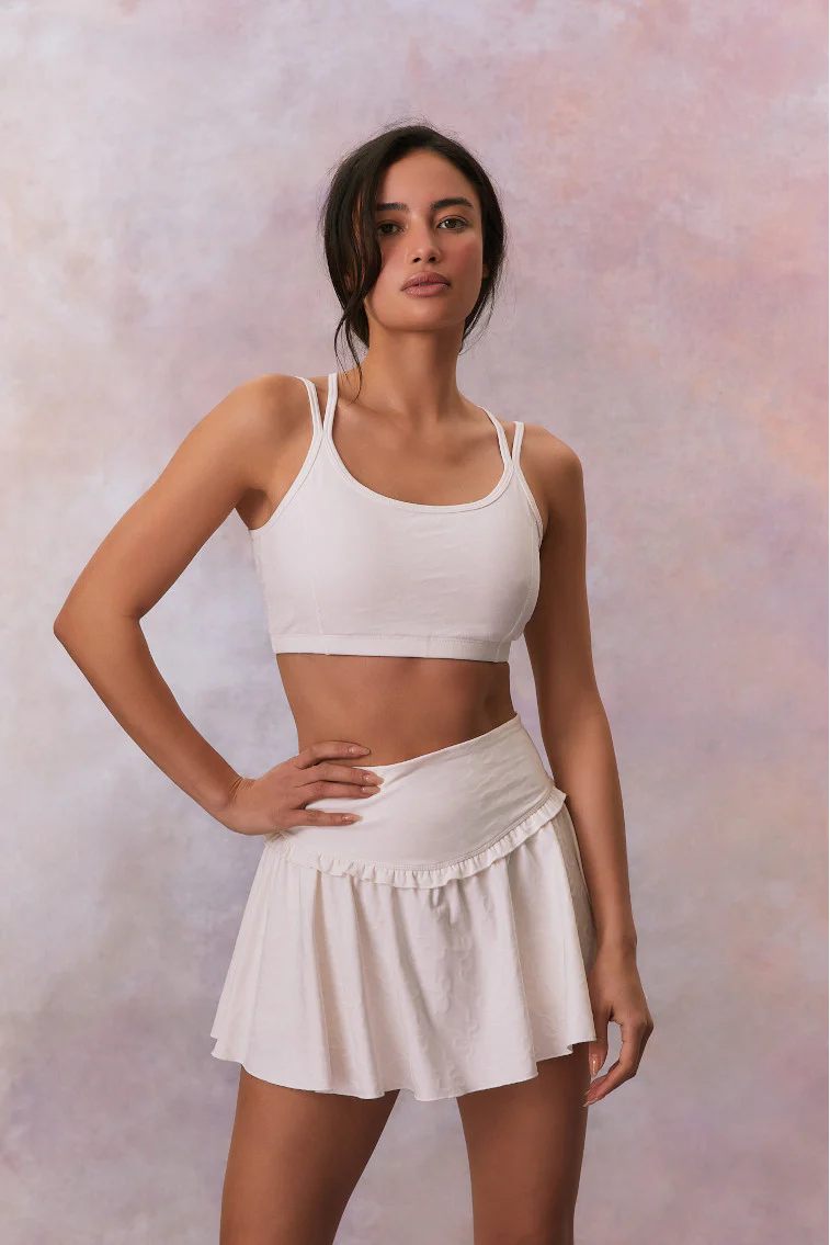 Aiden Bow Print Sports Bra - Mymoui